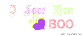 Love Boo Captions greeting image
