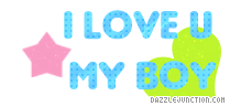 Love My Boy Captions greeting image