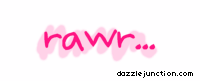 Rawr Captions greeting image