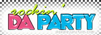 Rockin Party Captions greeting image