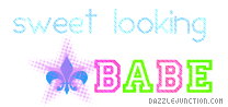 Sweet Babe Captions greeting image