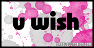 U Wish Captions greeting image