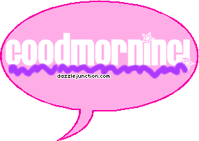 Goodmorning Chat Bubbles greeting image