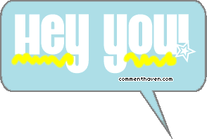 Hey You Chat Bubbles greeting image