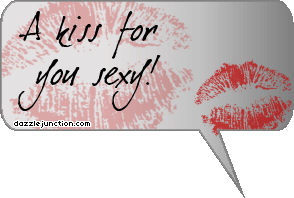 Kiss For You Chat Bubbles greeting image