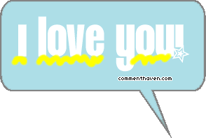 Love You Chat Bubbles greeting image