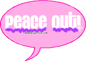 Peaceout Chat Bubbles greeting image