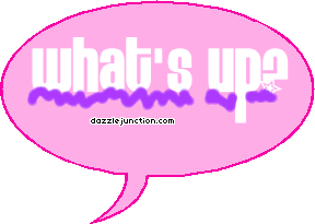 Whats Up Chat Bubbles greeting image