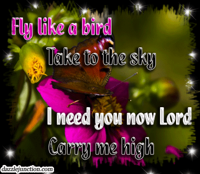 Carry Me High Christian Comments greeting image