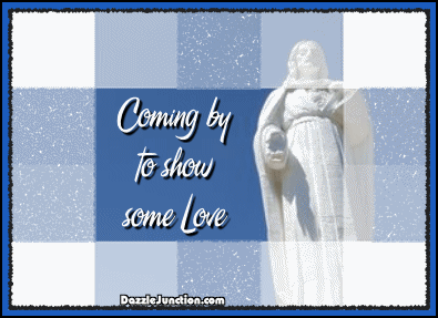 Coming To Show Love Christian Comments greeting image