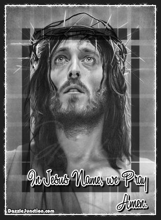 Jesus Name Pray Christian Comments greeting image