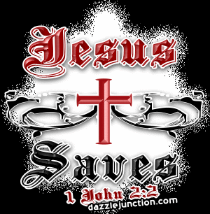 Jesus Saves Christian Comments greeting image