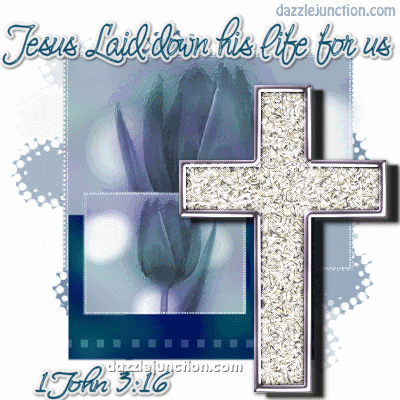 Laid Down Life Christian Comments greeting image
