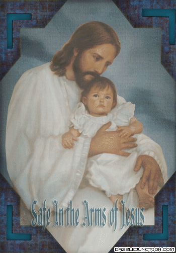 Safe Arms Jesus Christian Comments greeting image