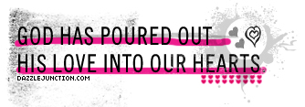 Godhaspoured Christian Page Graphics greeting image