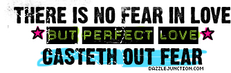 Thereisnofear Christian Page Graphics greeting image