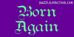 Born Again Christian Page Graphics greeting image