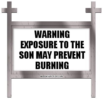 Burning Christian Page Graphics greeting image