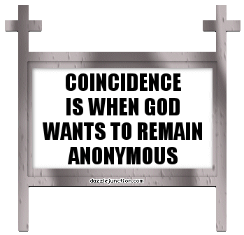 Coincidence Christian Page Graphics greeting image