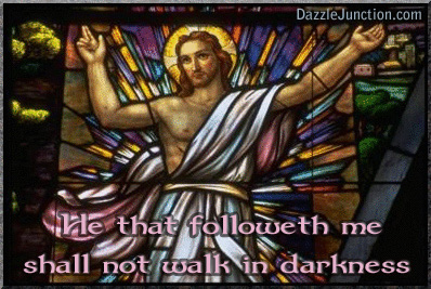 Followeth Me Christian Page Graphics greeting image