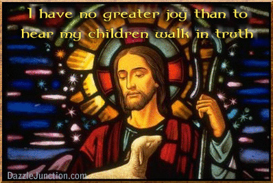 Walk In Truth Christian Page Graphics greeting image