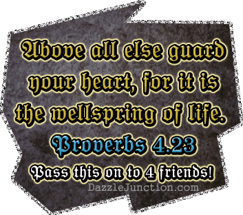 Heart Wellspring Christian Pass Around greeting image