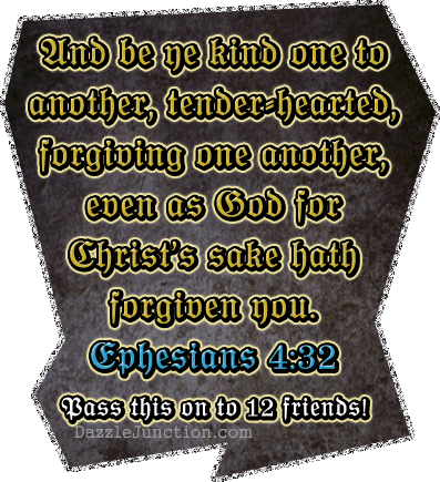 Kind To One Another Christian Pass Around greeting image