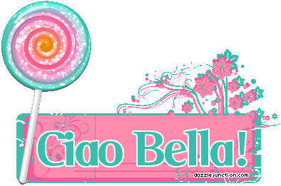 Cglitter Ciao Bella Compliment Glitters greeting image