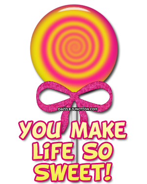 Life So Sweet Compliments greeting image