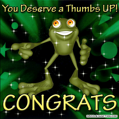 Frog Congrats