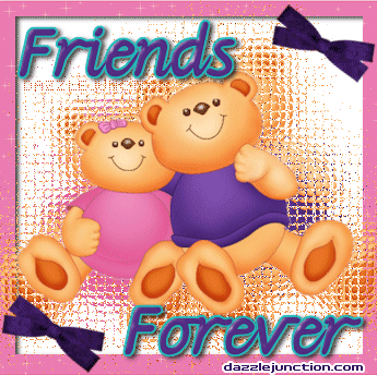 Bears Friends Forever Friendship greeting image