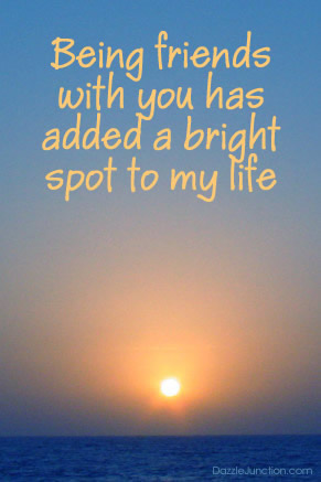 Added Bright Spot Friendship greeting image