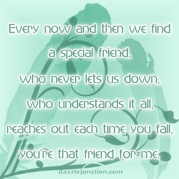Special Friend Feathers Friendship greeting image
