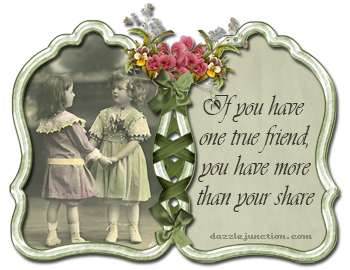 True Friend Friendship greeting image