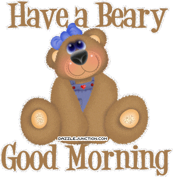 Beary Good Morning image