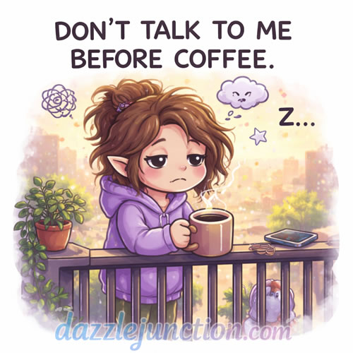 Morning Grump Good Morning greeting image