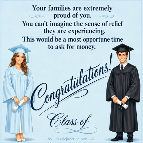 Congrats Grad Graduation greeting image