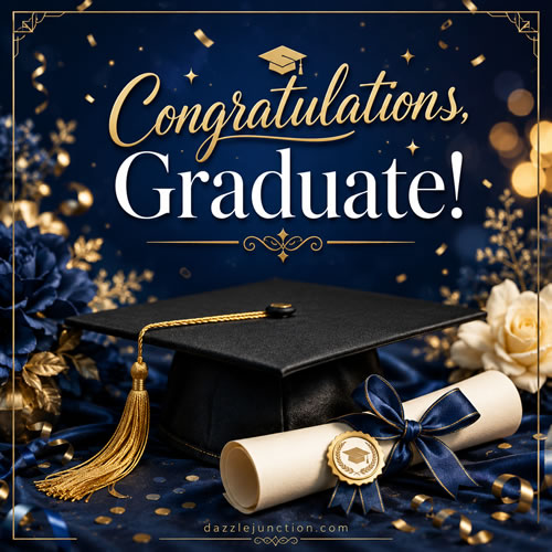 Navy Congrats Grad