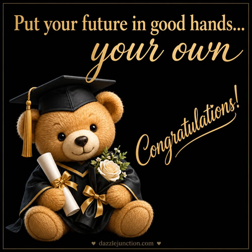 Your Own Future Graduation greeting image