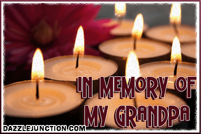 In Memory Of My Grandpa Grand Parents greeting image