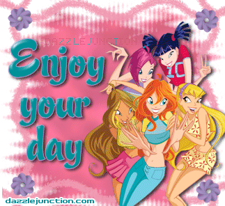 Enjoy Day Kids Great Day greeting image