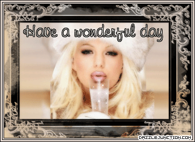 Wonderful Day Lady Great Day greeting image