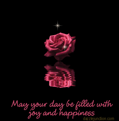 Joy and Happiness Great Day greeting image
