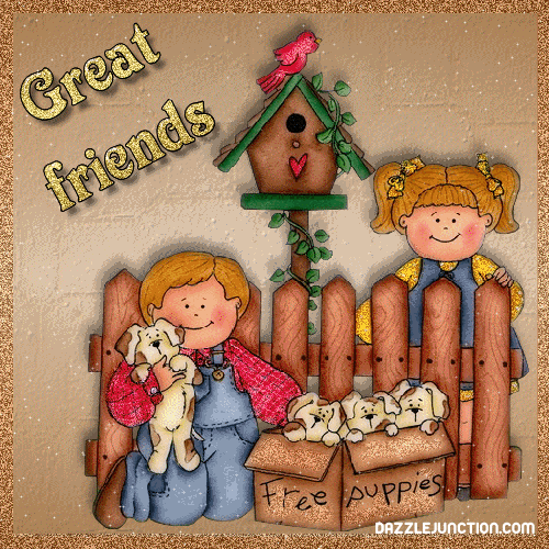 A Friend Great Friends greeting image