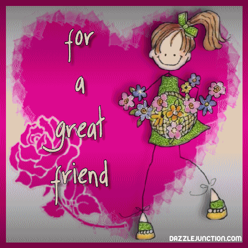 A Friend Great Friends greeting image