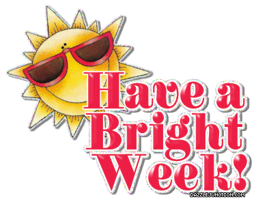 Bright Week Great Week greeting image