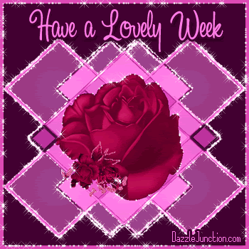 Pink Flower Great Week greeting image