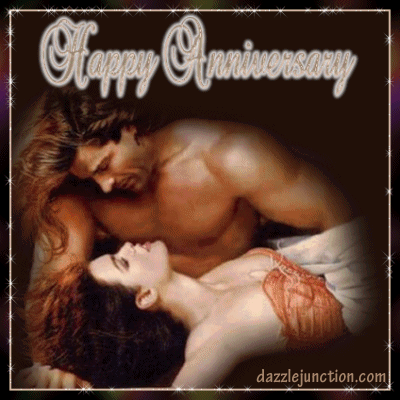 Loving Couple Happy Anniversary greeting image