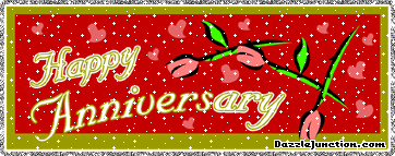Anniversary Banner Happy Anniversary greeting image