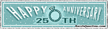 Happy 25th Happy Anniversary greeting image